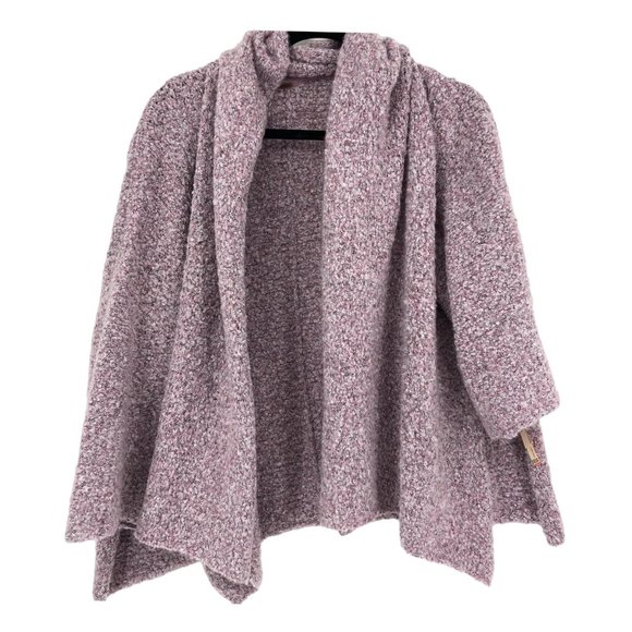 Free People Sweaters - Free People Purple & White Pullover Cardigan | Versatile for Any Occasion